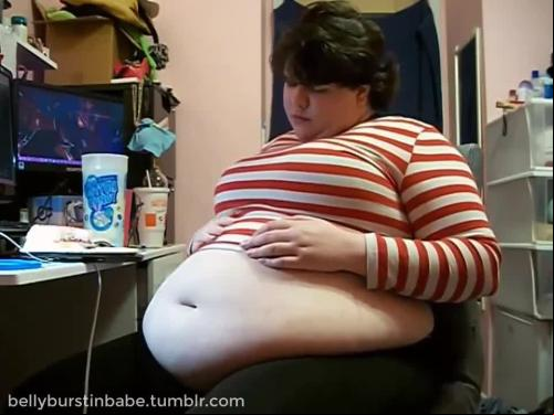 Belly after the dessert