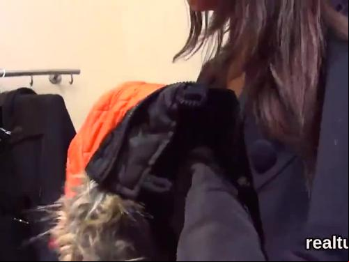 Luscious czech kitten is tempted in the supermarket and screwed in pov